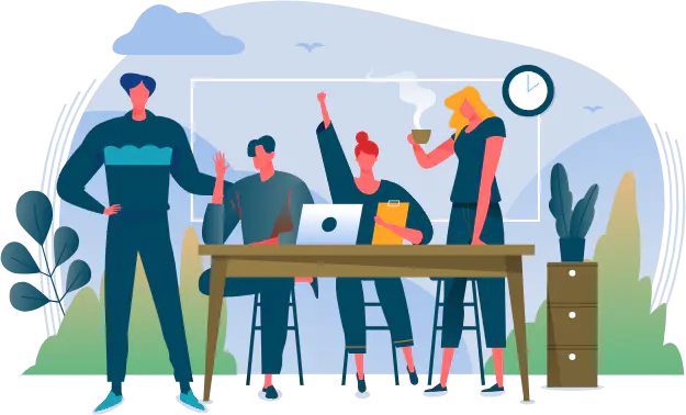 Karmas Mission Illustration - Technology for Humanity